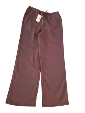 NWT Pink Rose Wide Leg Drawstring Lounge Pants